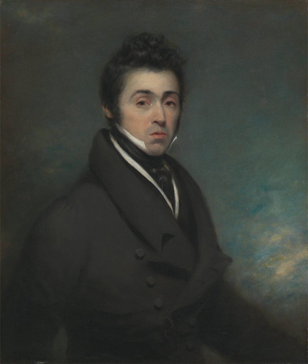 En ukendt mand af George Chinnery