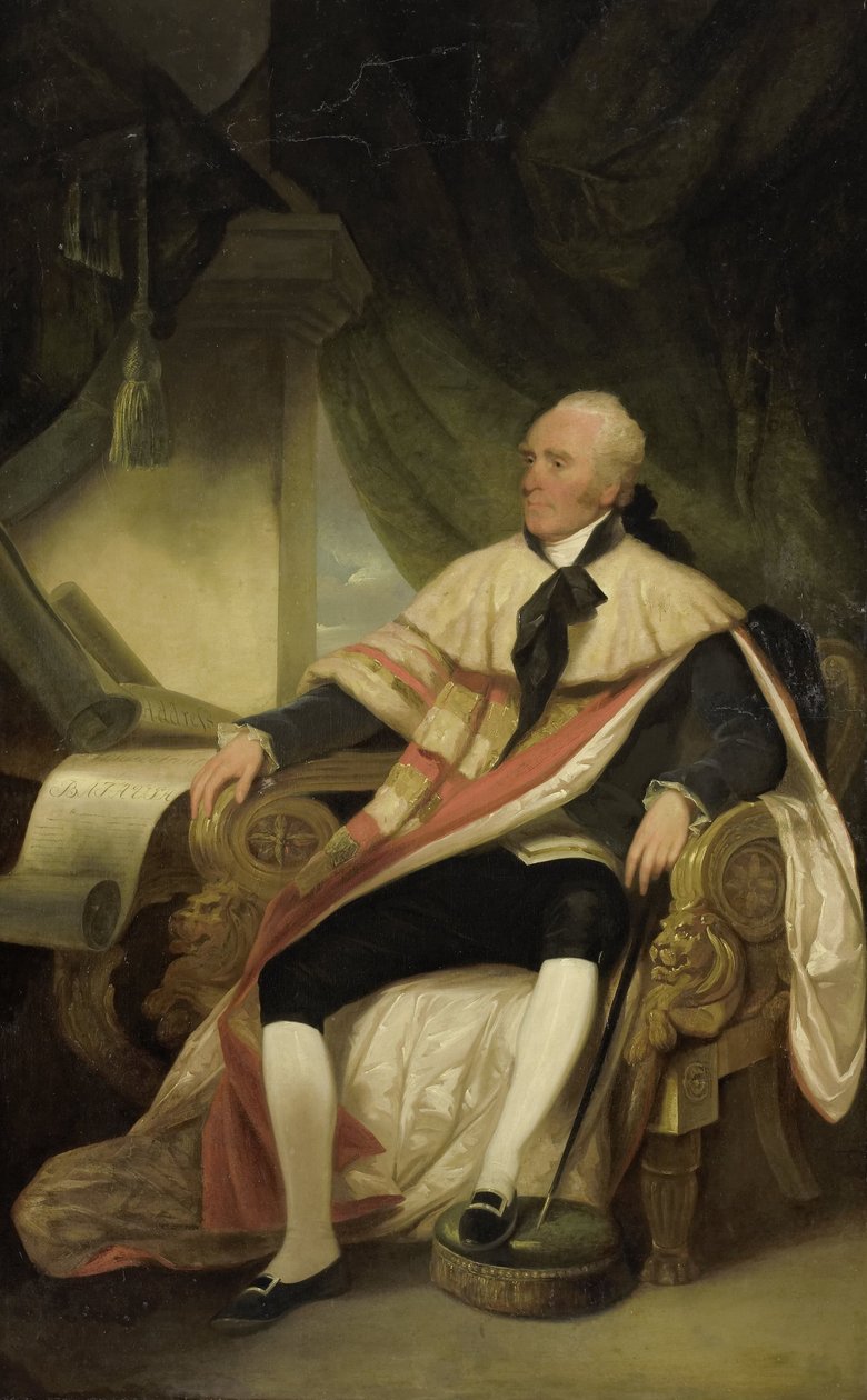 Gilbert Elliot, 1. jarl af Minto (1751-1814), vicekonge i Britisk Indien og generalguvernør i Hollandsk Ostindien (1812-14) af George Chinnery