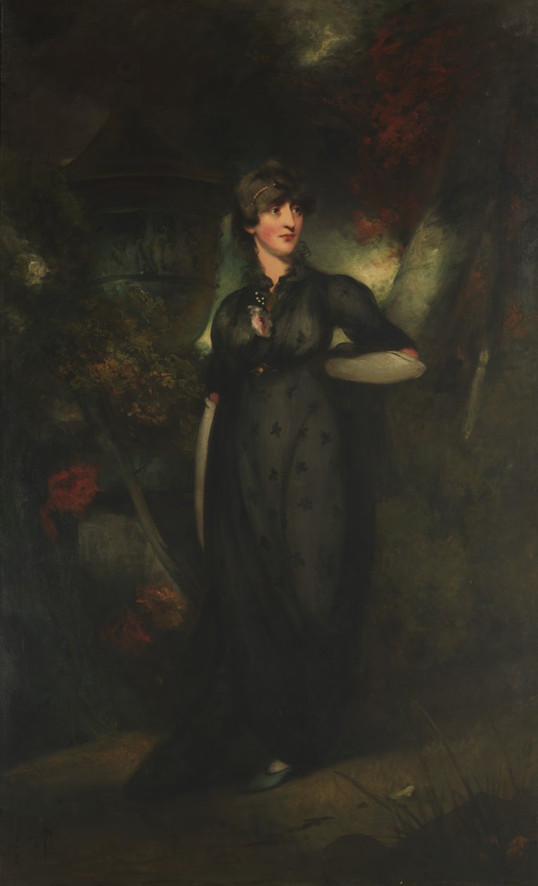 Mrs. Whaley døde 1798, Isle of Man. af George Chinnery
