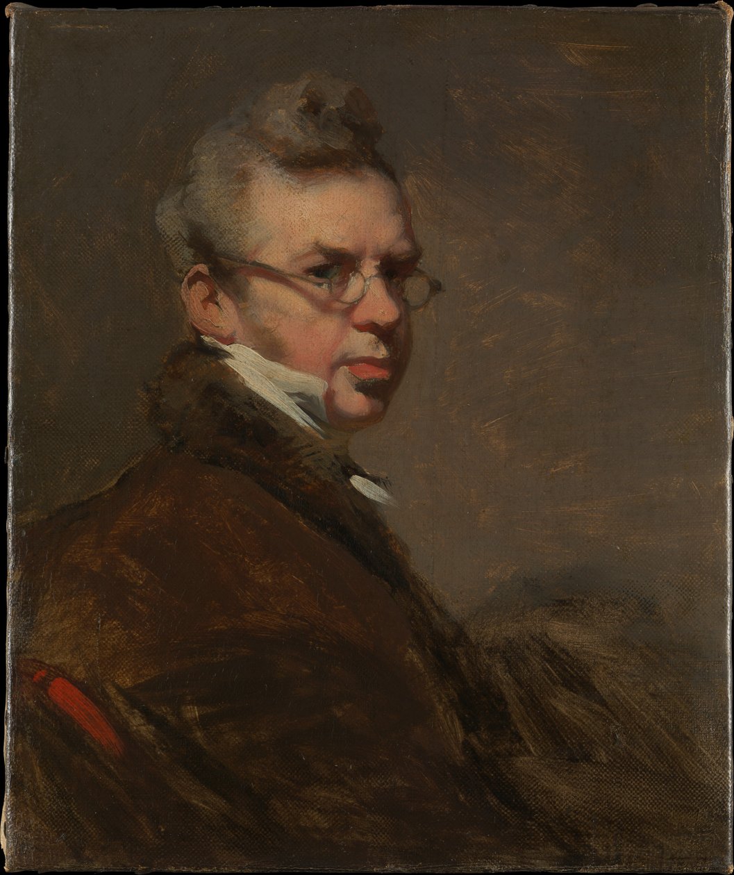 Selvportræt af George Chinnery