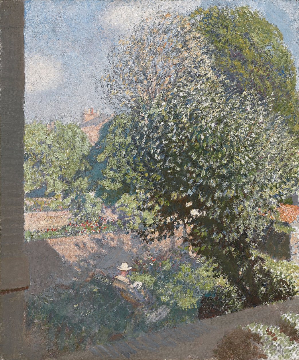 Et skyggefuldt hjørne af George Clausen