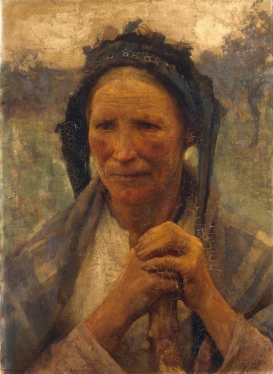 En kvinde fra markerne af George Clausen