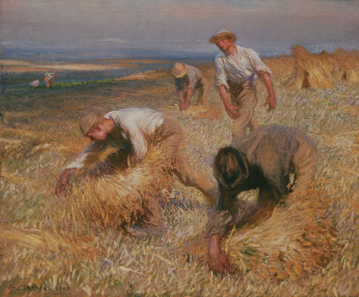 Bindende skiver af George Clausen