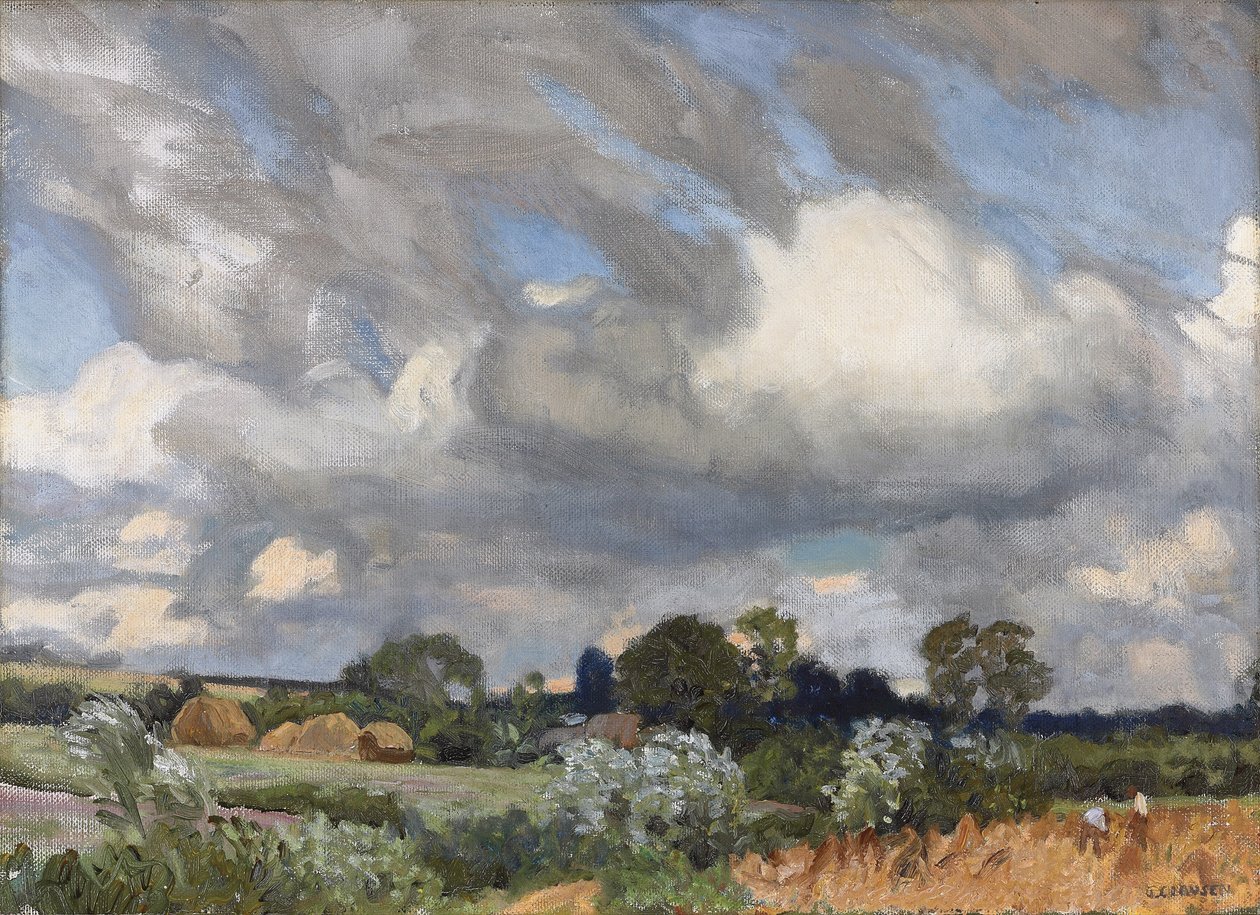 Høsttid af George Clausen