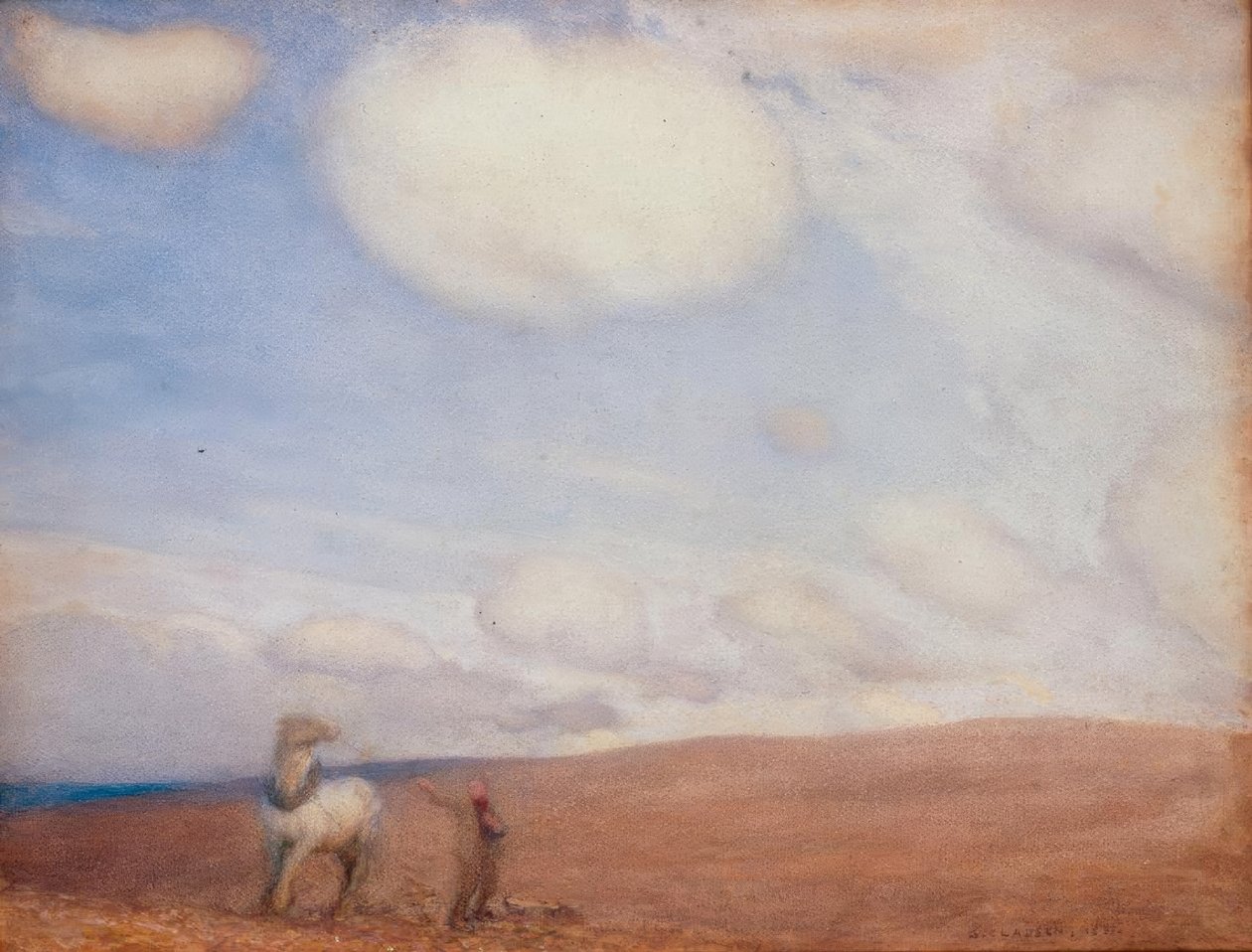 Pløjning på Downs af George Clausen