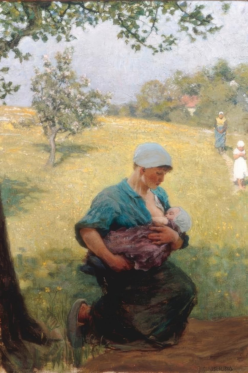 Forårstid af George Clausen