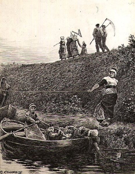 Færgen af George Clausen