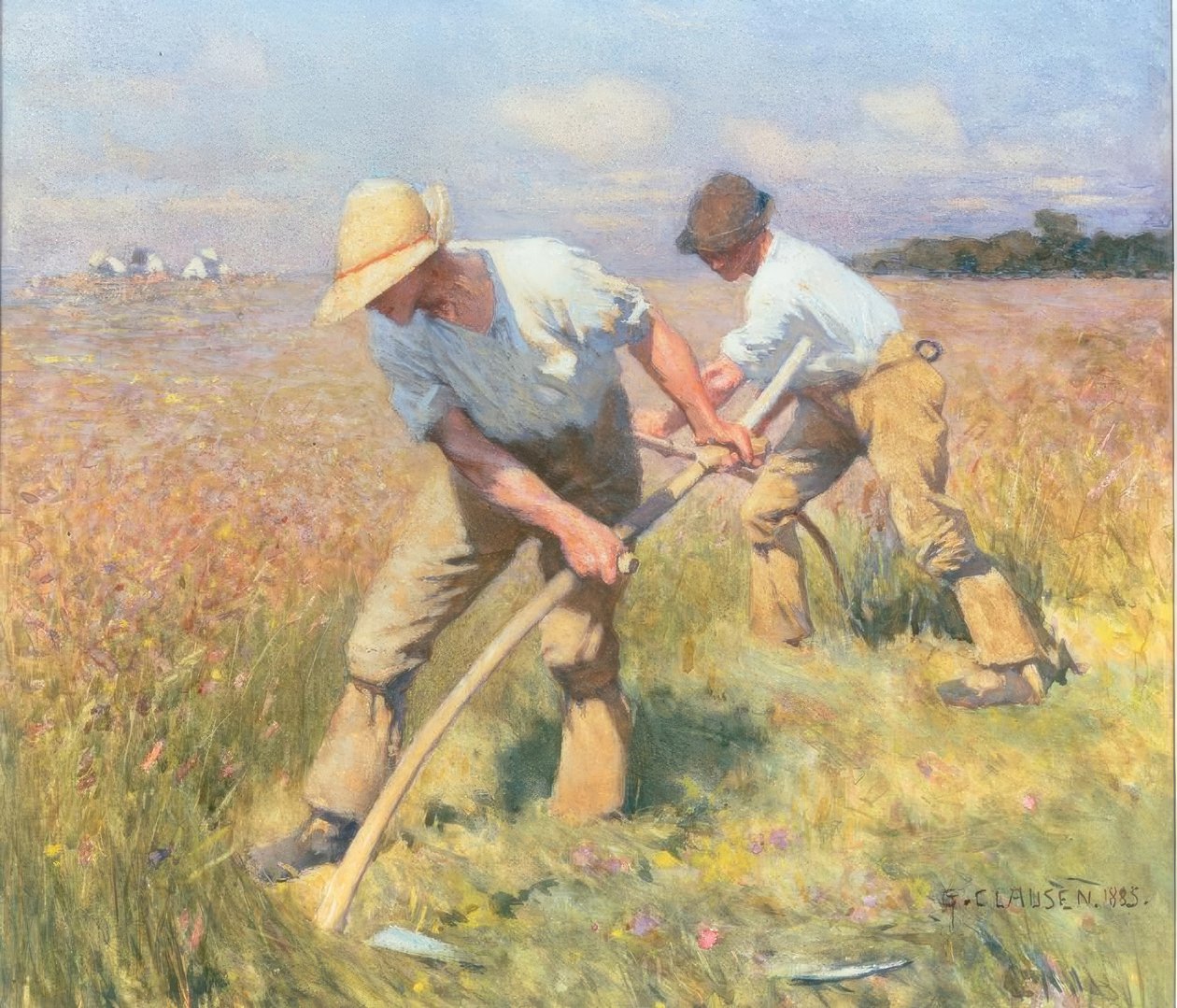Plæneklipperne af George Clausen