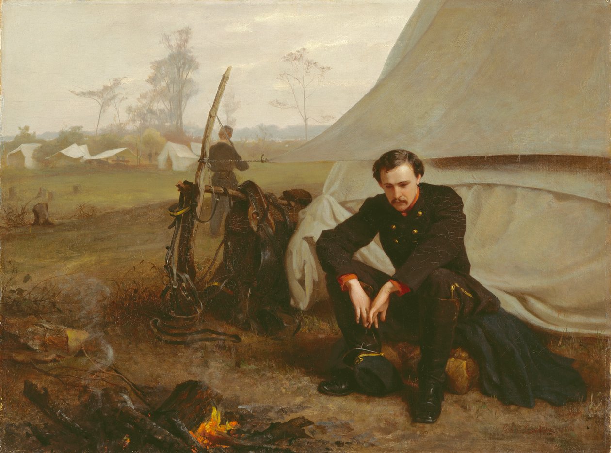 Ved fronten, 1866 af George Cochran Lambdin