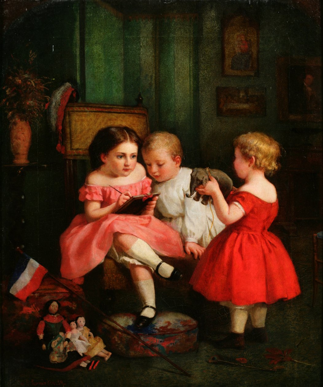 Tegning af elefanten, 1859 af George Cochran Lambdin