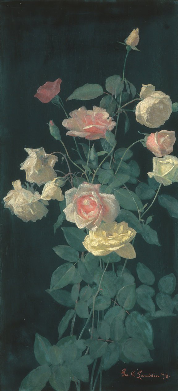 Roser, 1878. af George Cochran Lambdin