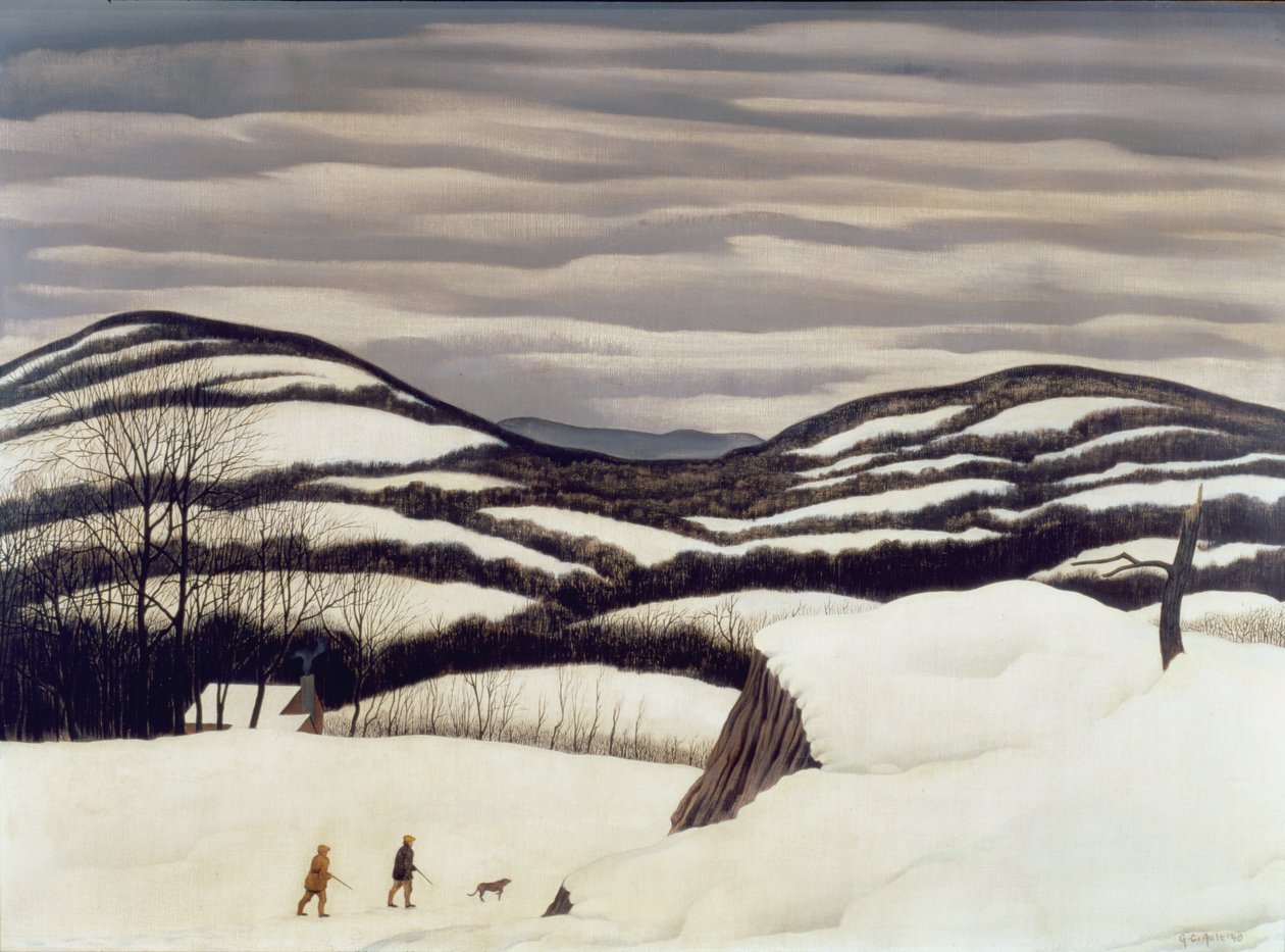 Jægere af George Copeland Ault