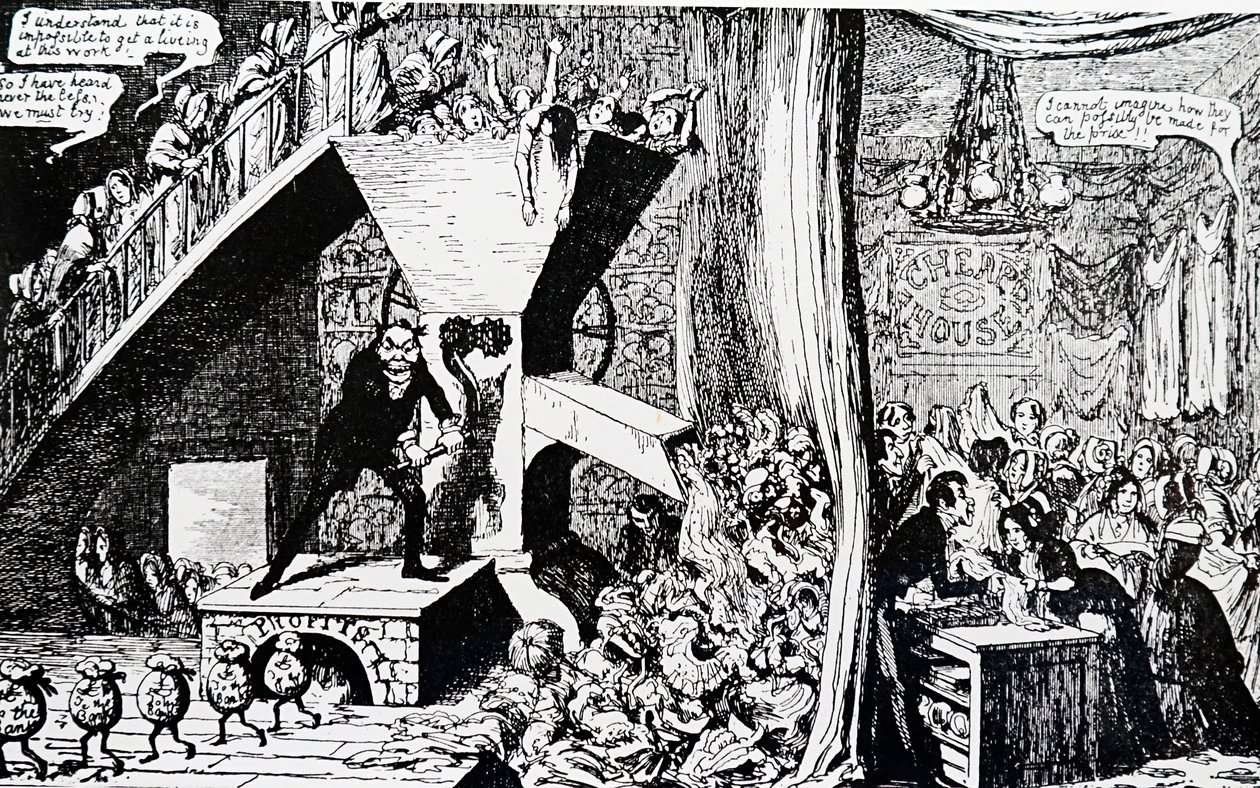 En sveden arbejder af George Cruikshank