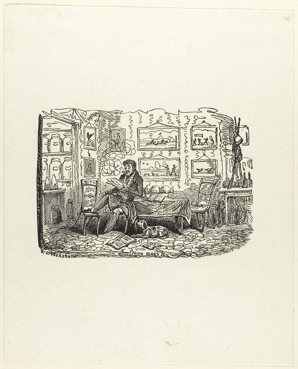 Anekdoter: Beviser af George Cruikshank