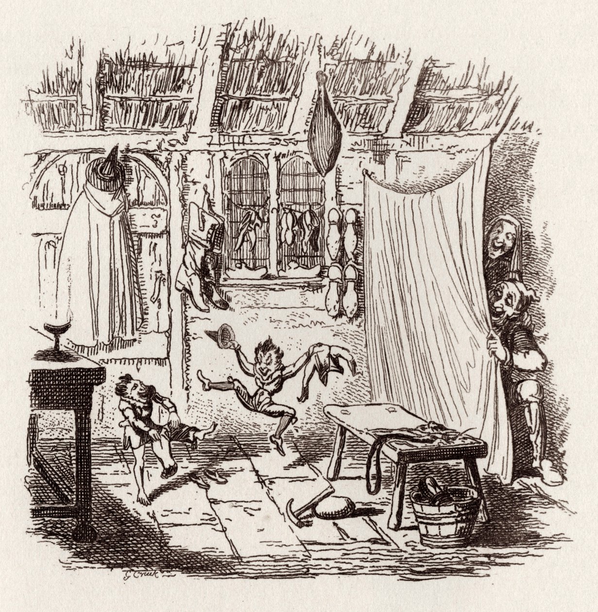 Brødrene Grimm Børne- og af George Cruikshank