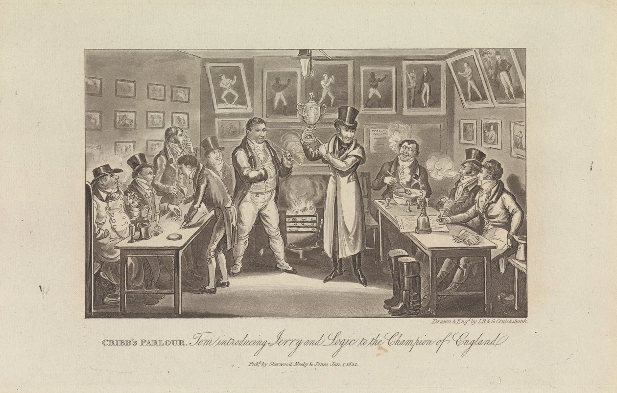 Cribbs stue af George Cruikshank