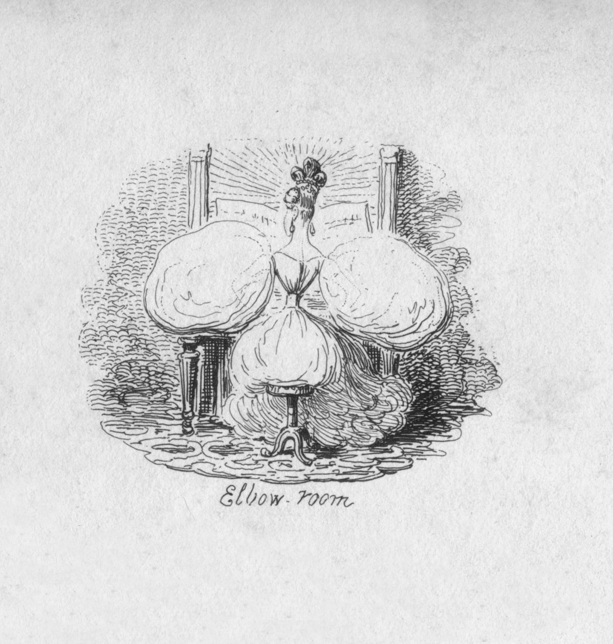 Albuerum, 1829 af George Cruikshank
