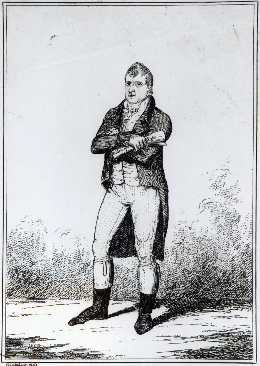 Henry Hunt Esquire (1773-1835) 1816 af George Cruikshank