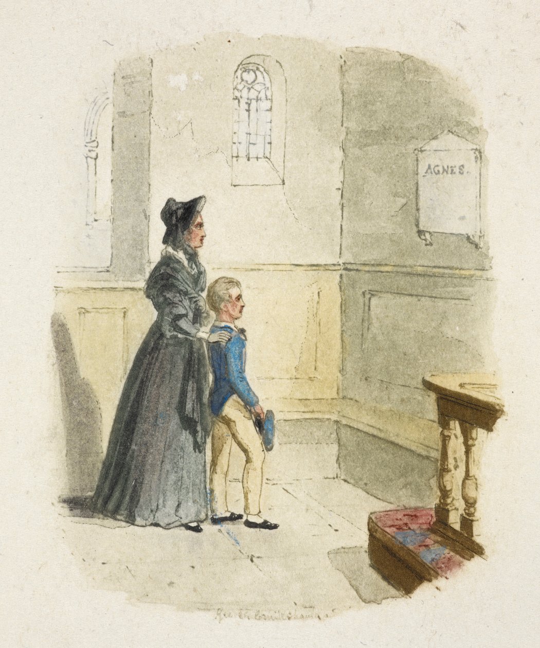 Illustration til "Oliver Twist" af George Cruikshank