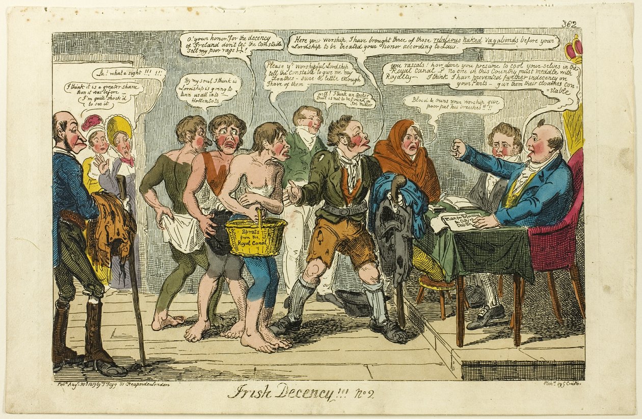 Irsk anstændighed! ! ! ingen. 2 af George Cruikshank