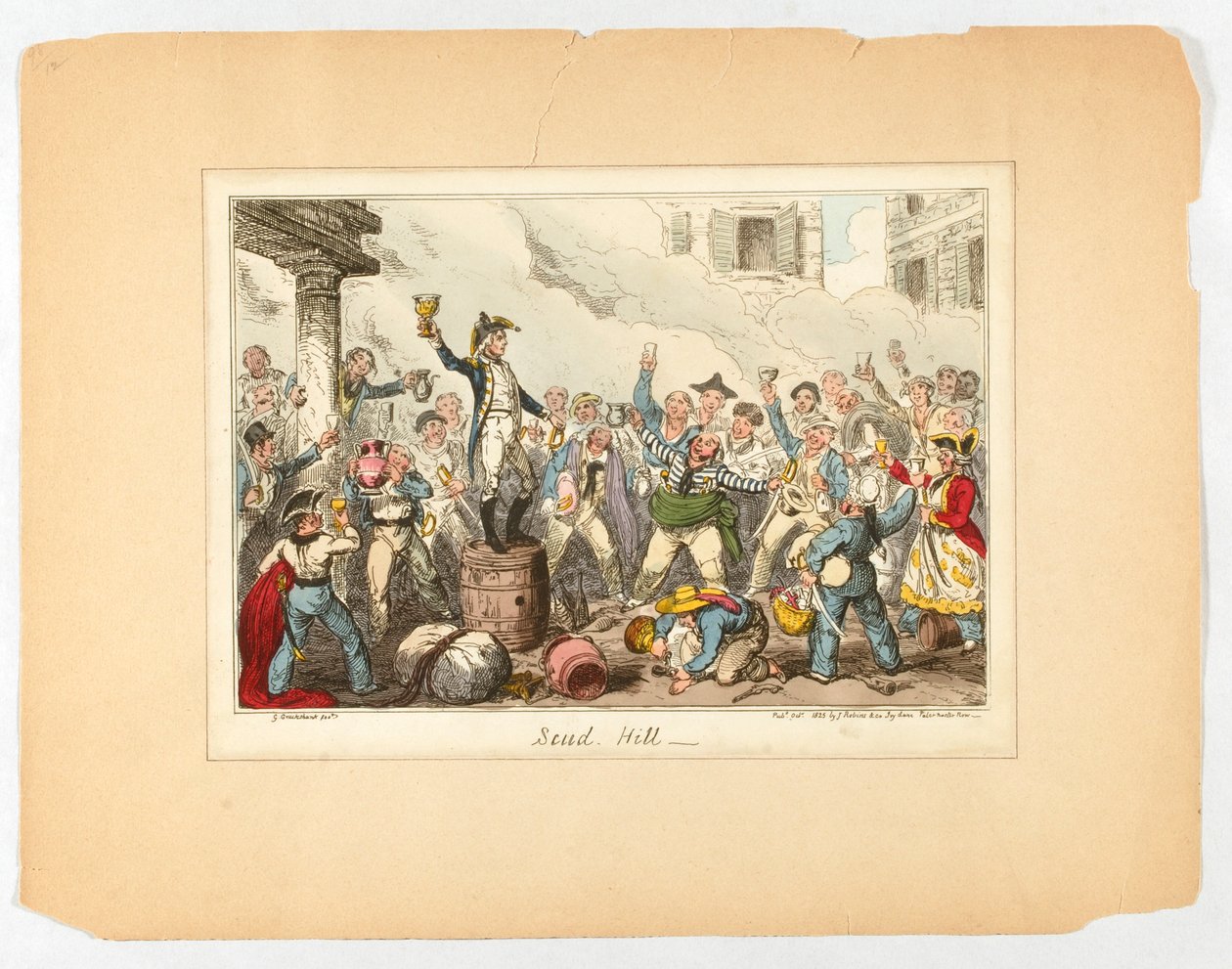 Scud Hill af George Cruikshank