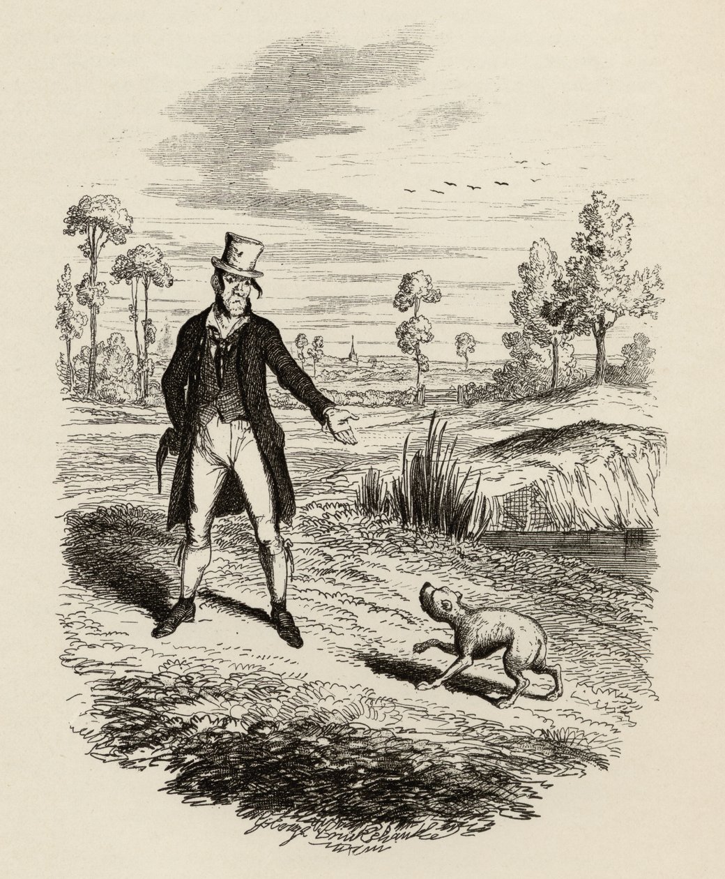 Sykes forsøger at ødelægge sin hund, fra 