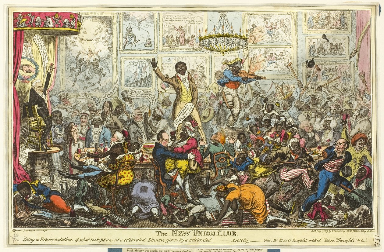 Den nye foreningsklub af George Cruikshank