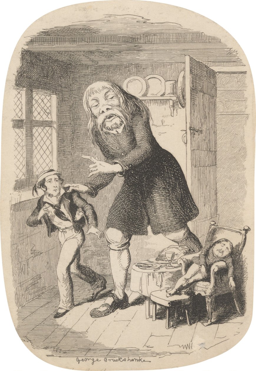 Uden titel af George Cruikshank