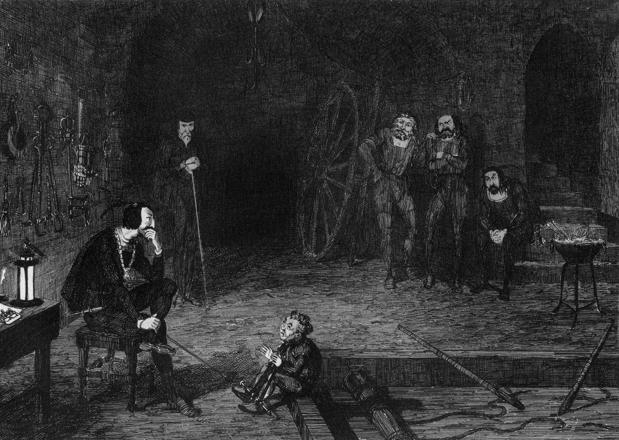 Xit blev gift med ådselædernes datter, 1840 af George Cruikshank