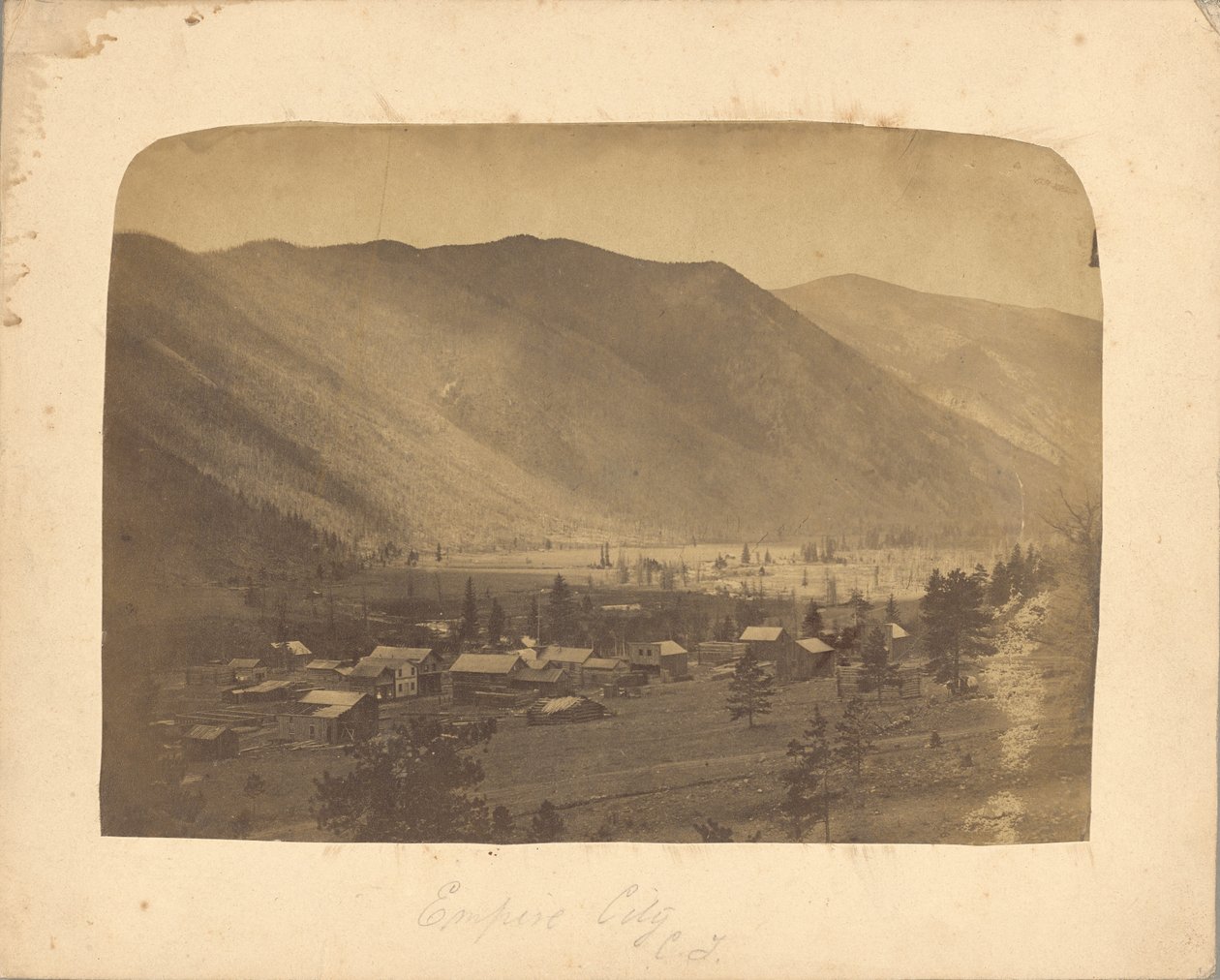 Empire City, Colorado Territory af George D. Wakely