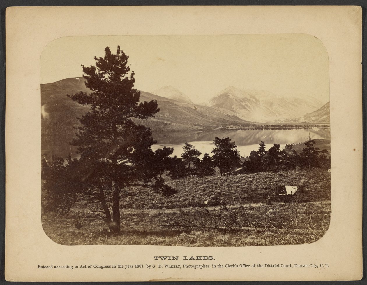 Twin Lakes af George D. Wakely