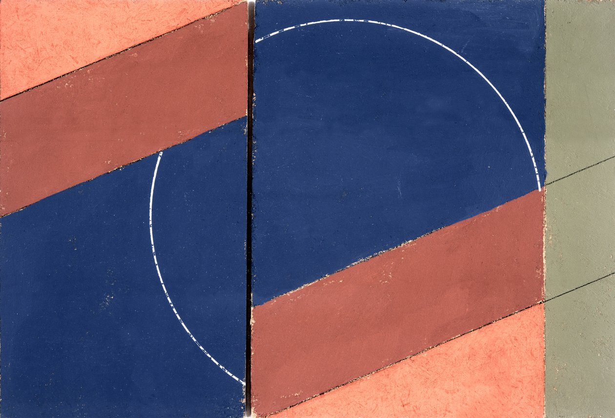 Maleri - Interrupted Circle, 2000 af George Dannatt