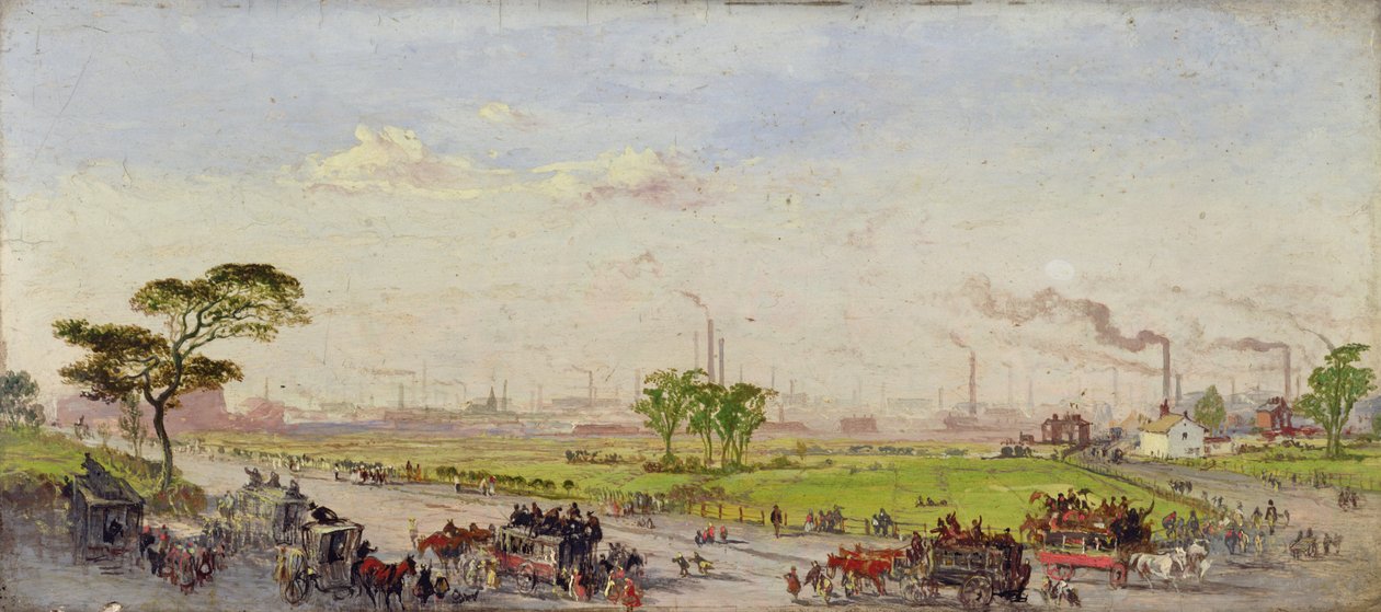 Manchester fra Belle Vue af George Danson