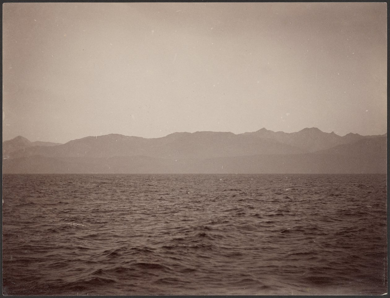 [Coast Range and Shoreline #4] af George Davidson