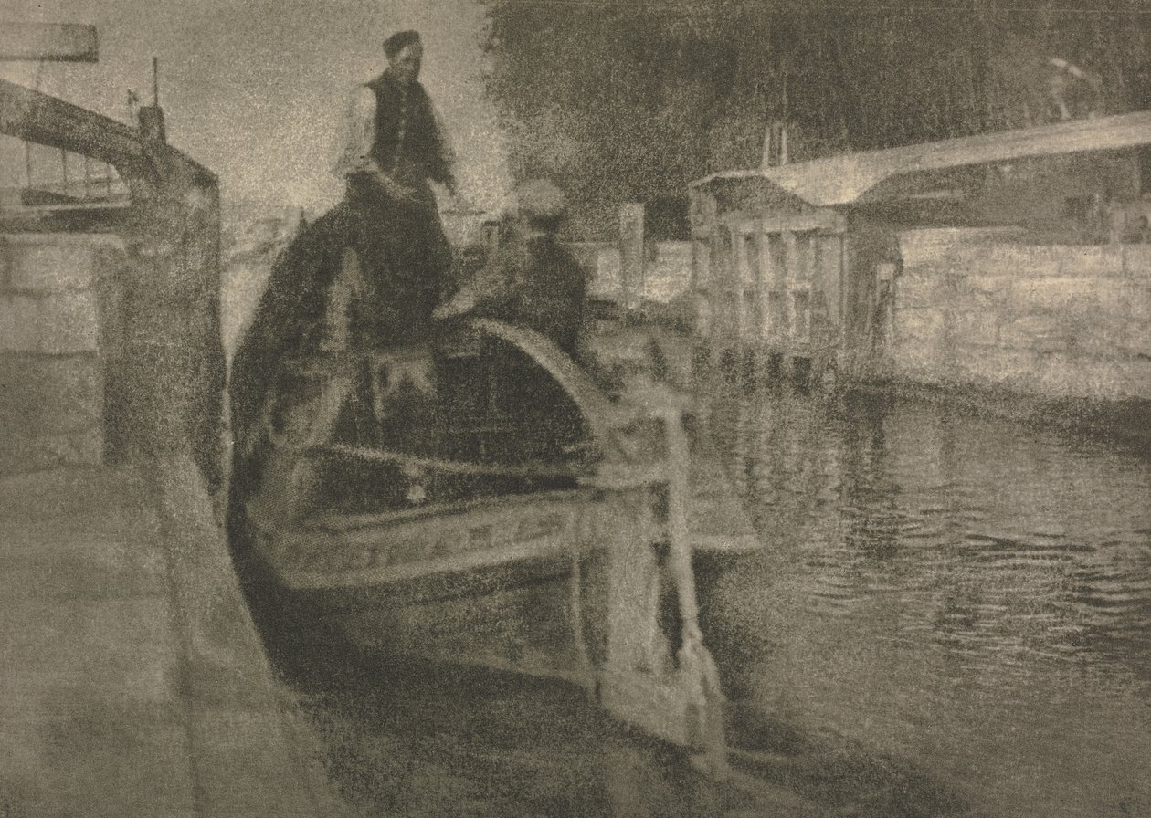 Kameraarbejde: Et Thames Locker af George Davison