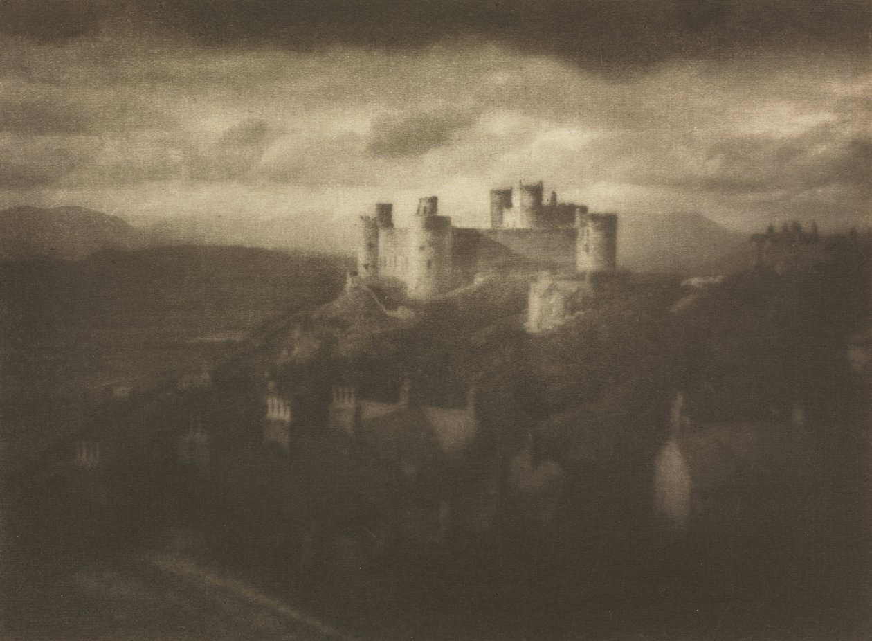 Kameraarbejde: Harlech Castle af George Davison