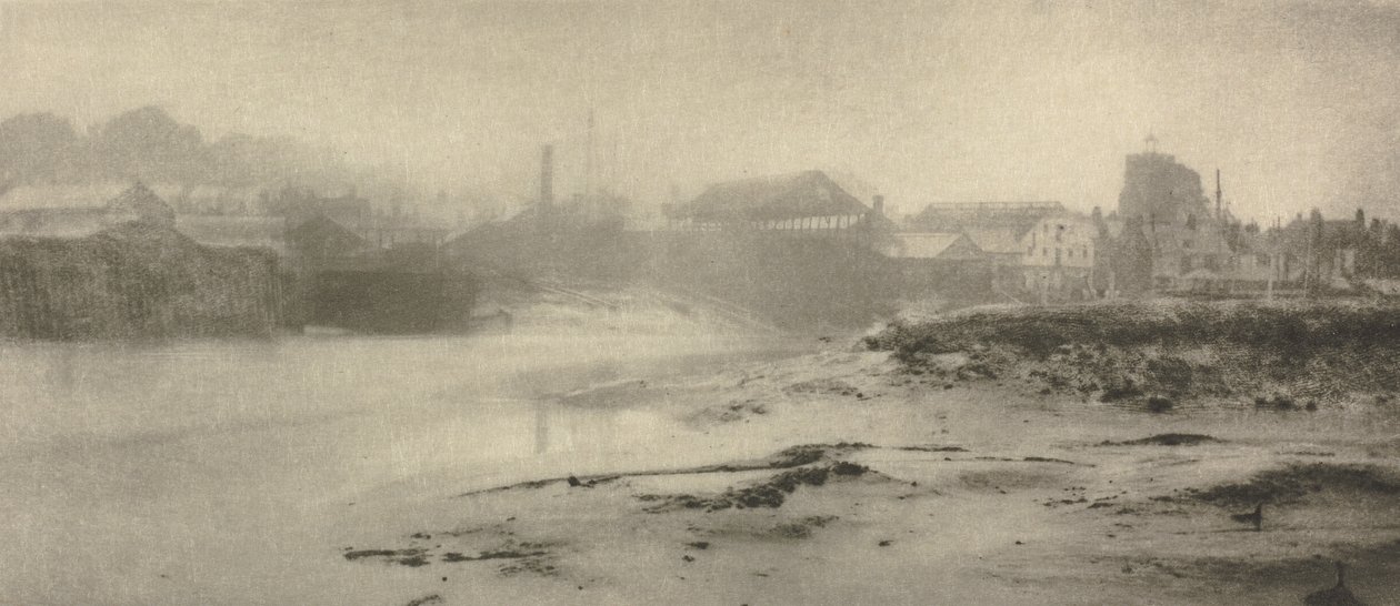 Kameraarbejde: Wyvenhoe på Colne i Essex af George Davison