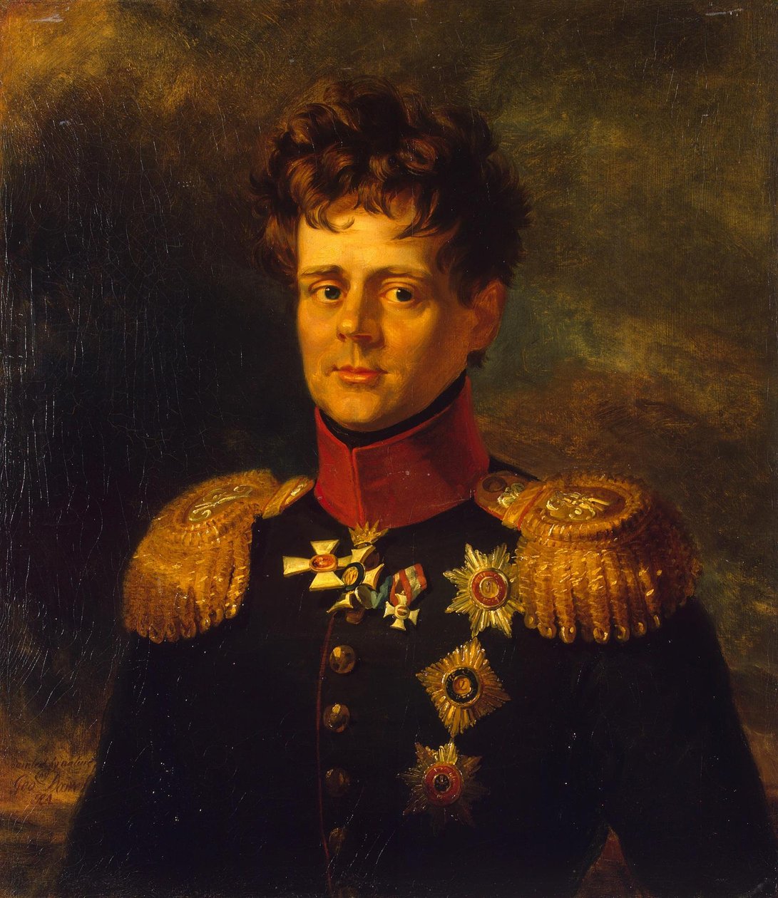 Portræt af Eugene, prins af Württemberg (1787/88-1857) af George Dawe
