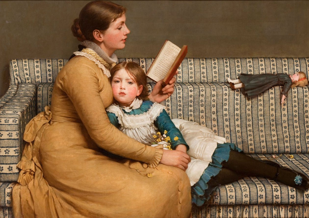 Alice i Eventyrland (olie på lærred) af George Dunlop Leslie