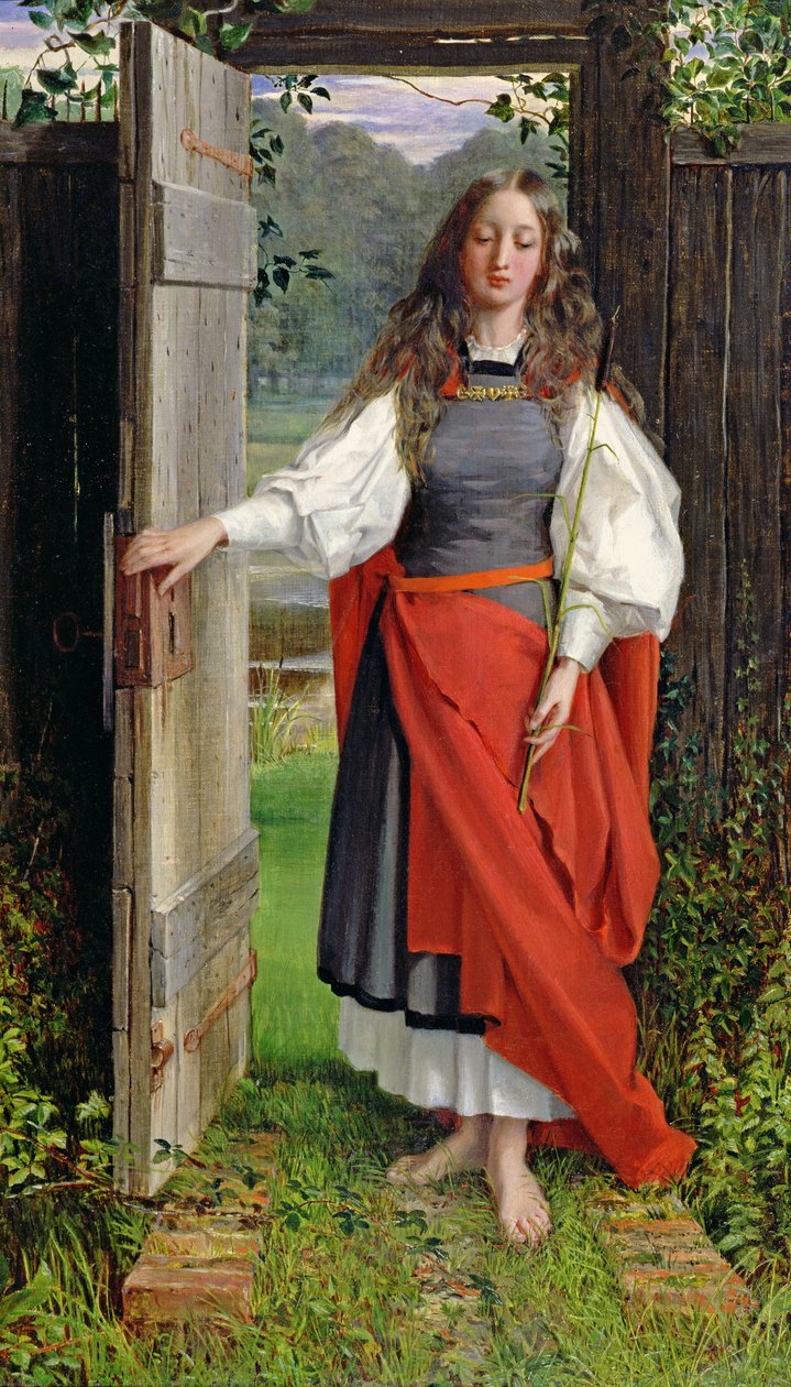 Faith, ca. 1858 (olie på lærred) af George Dunlop Leslie