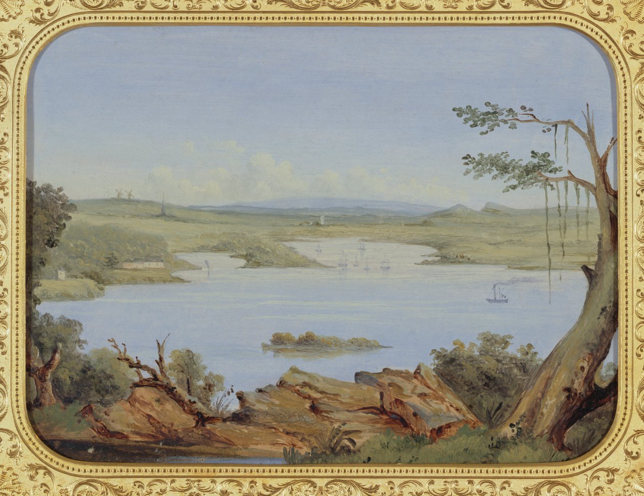 Sydney, på North Shore, 1800-tallet af George Edward Peacock
