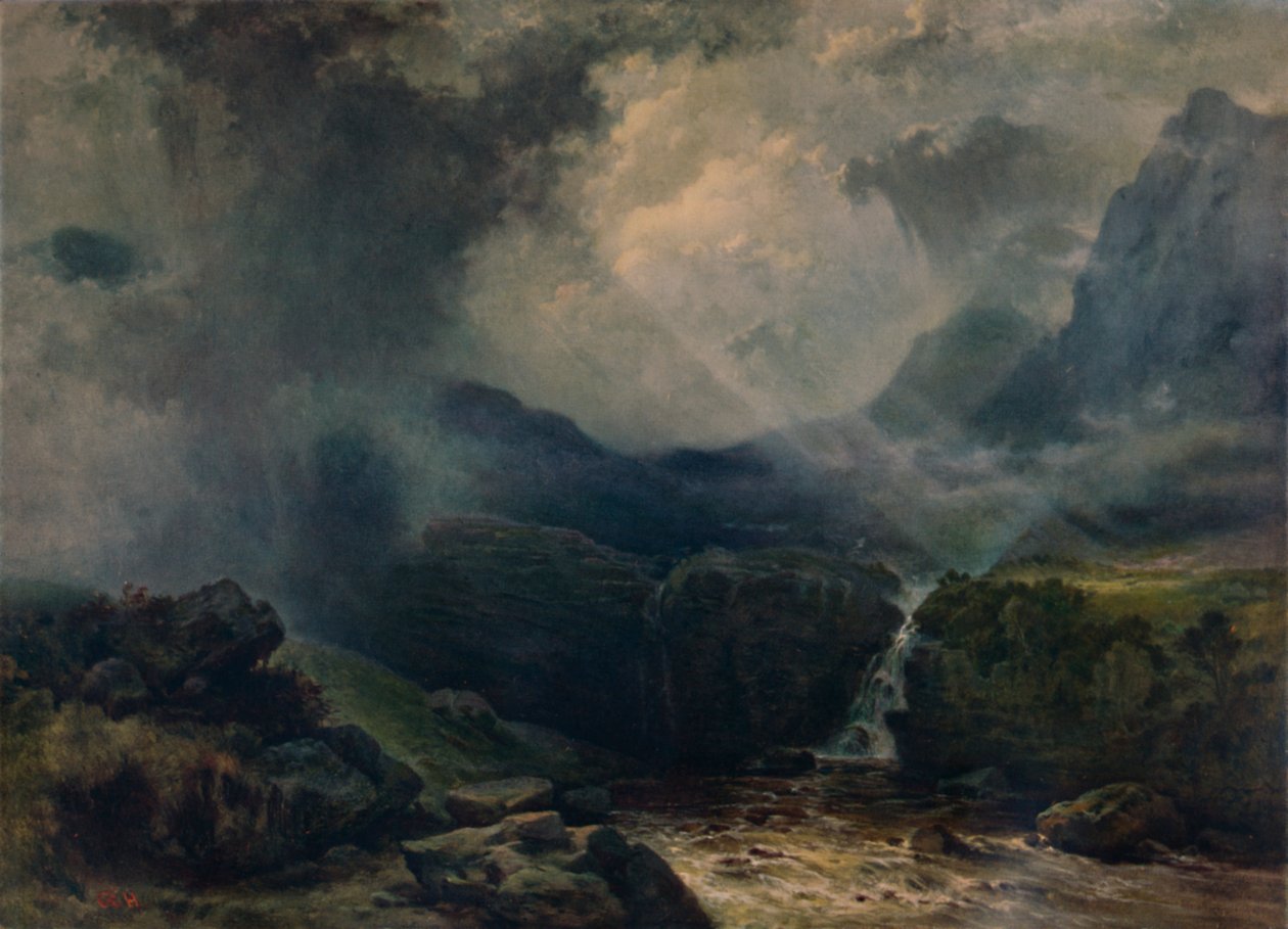 A Rift in the Gloom, 1800-tallet, 1935 af George Edwards Hering