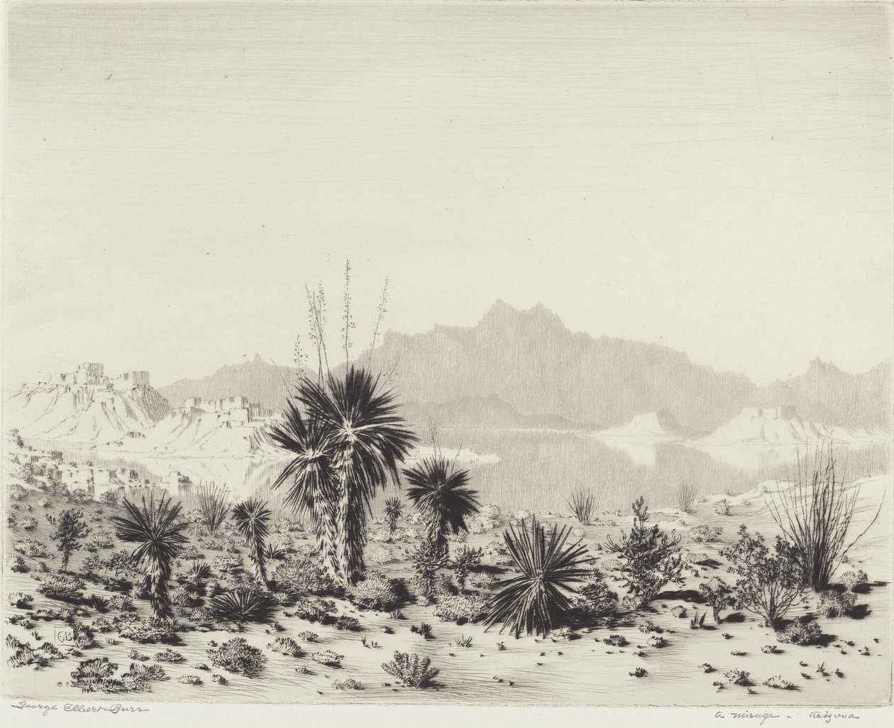 A Mirage, Arizona af George Elbert Burr