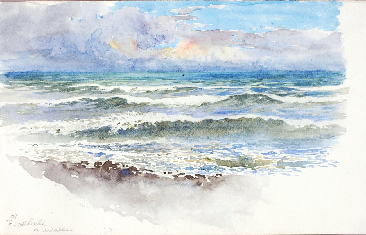 I Pwllheli i det nordlige Wales af George Elbert Burr