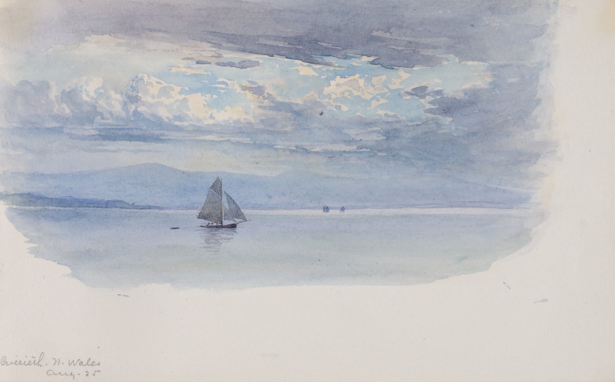 Criccieth, Nordwales af George Elbert Burr