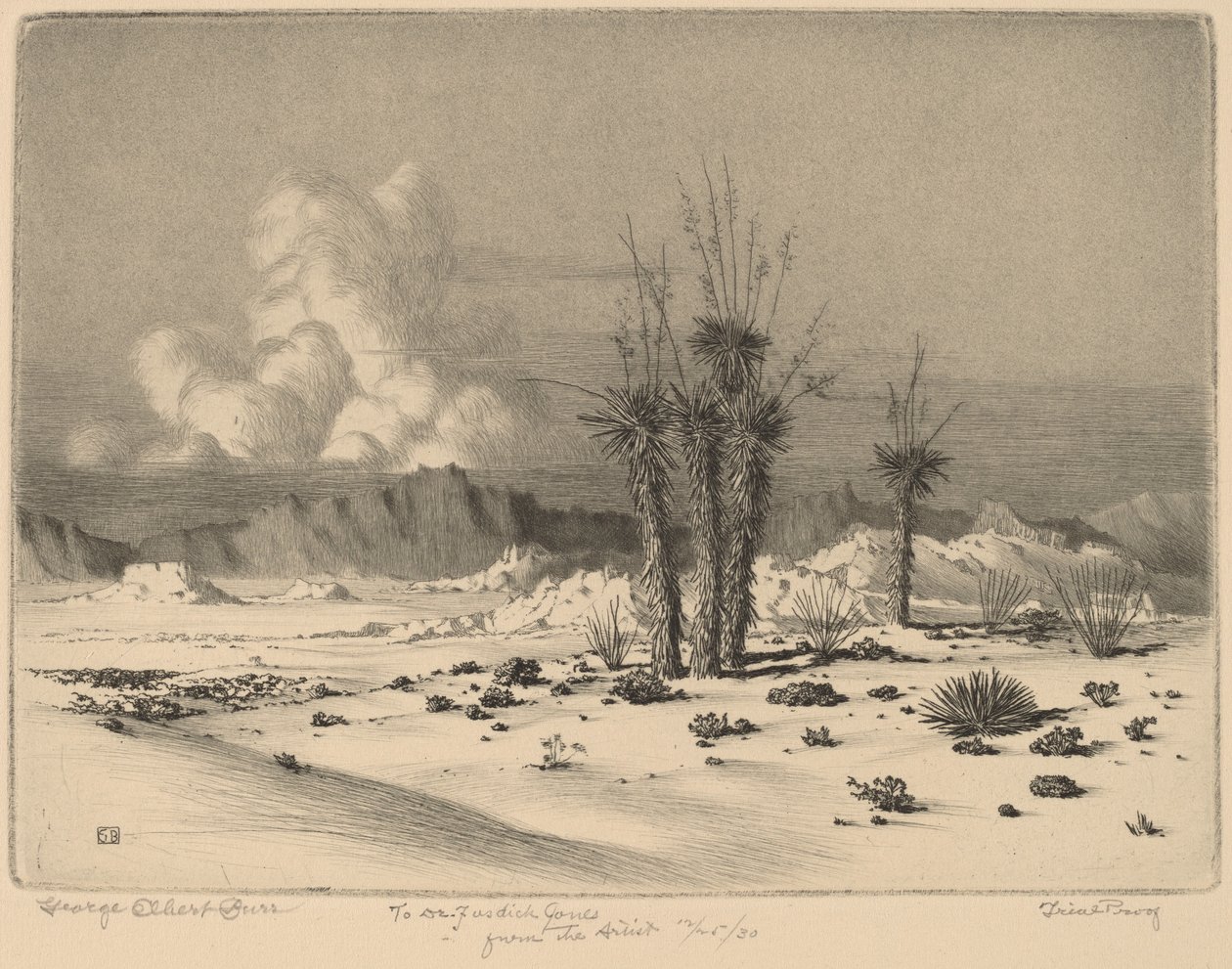 Aften, Arizona af George Elbert Burr