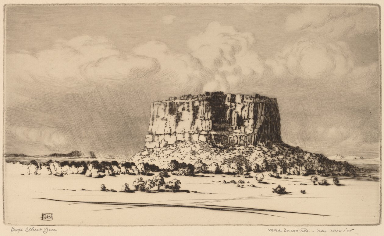 Enchanted Table, New Mexico (nr. 2) af George Elbert Burr