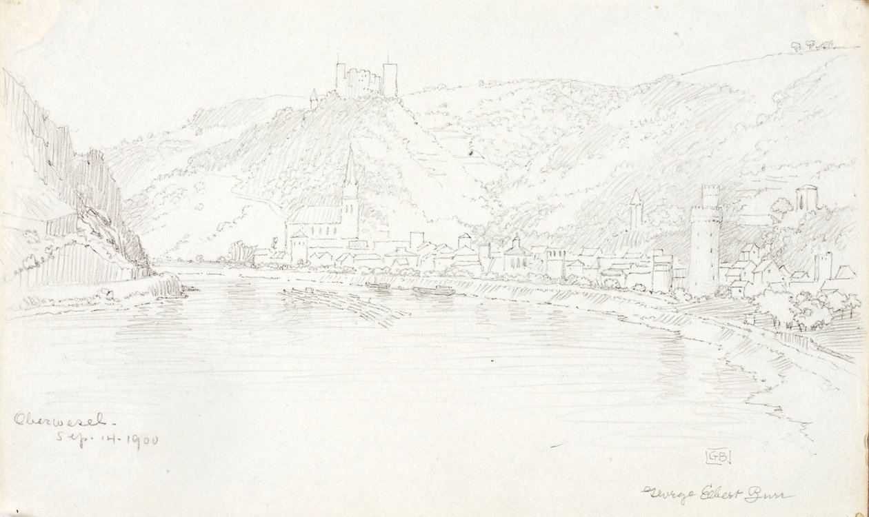 Oberwesel af George Elbert Burr