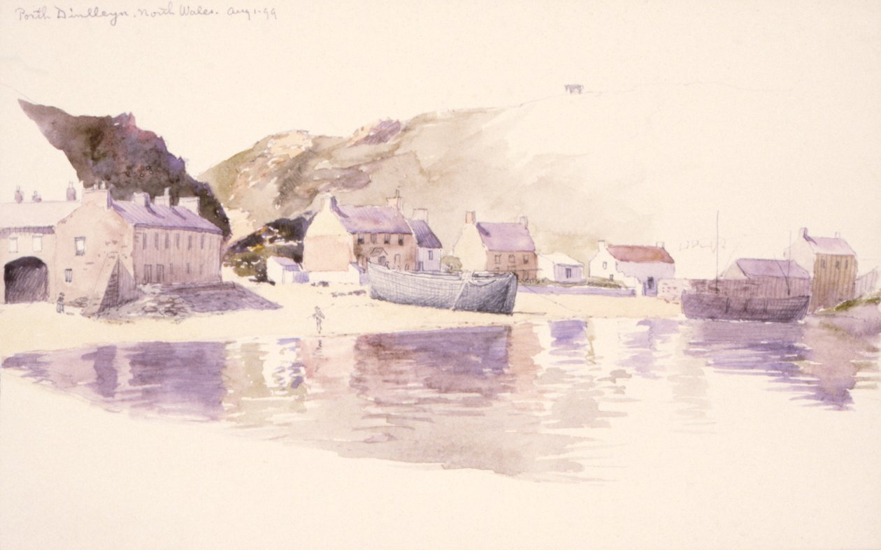 Porth Dinlleyn, North Wales, 1899. af George Elbert Burr