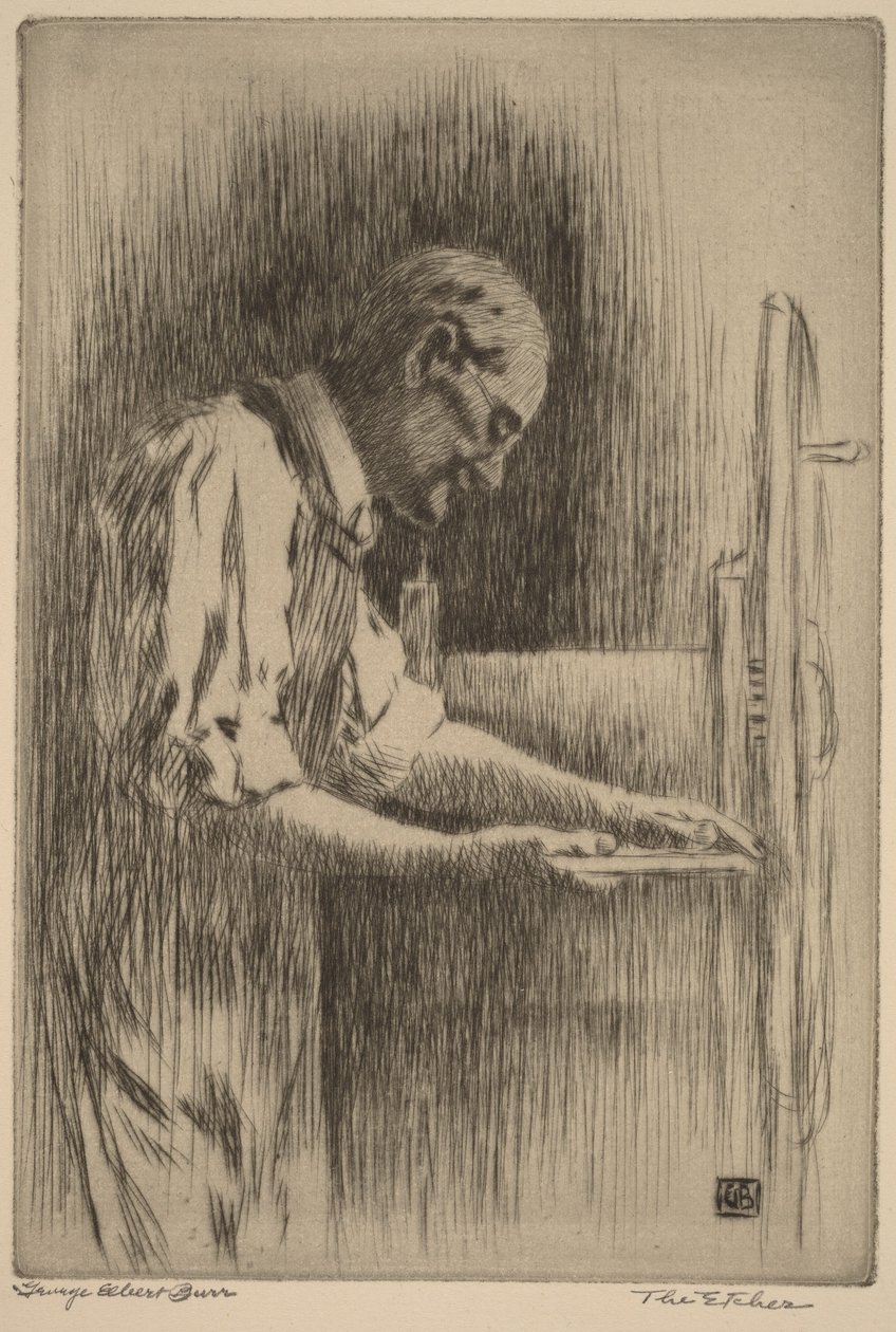 Raderen af George Elbert Burr